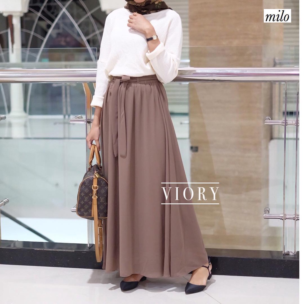 ROK CERUTI (Rok Panjang Full Furing Tidak Menerawang)-Milo