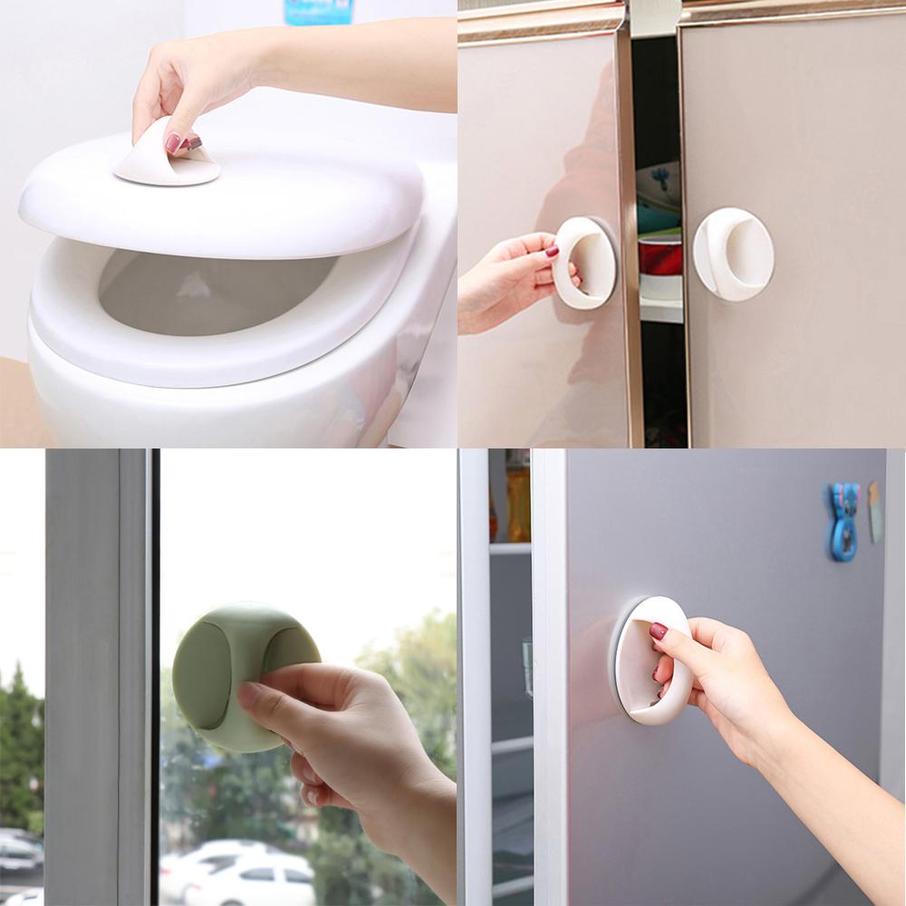 Wonderful Gagang Pintu / Jendela / Lemari / Kulkas Bahan Plastik Aneka Warna