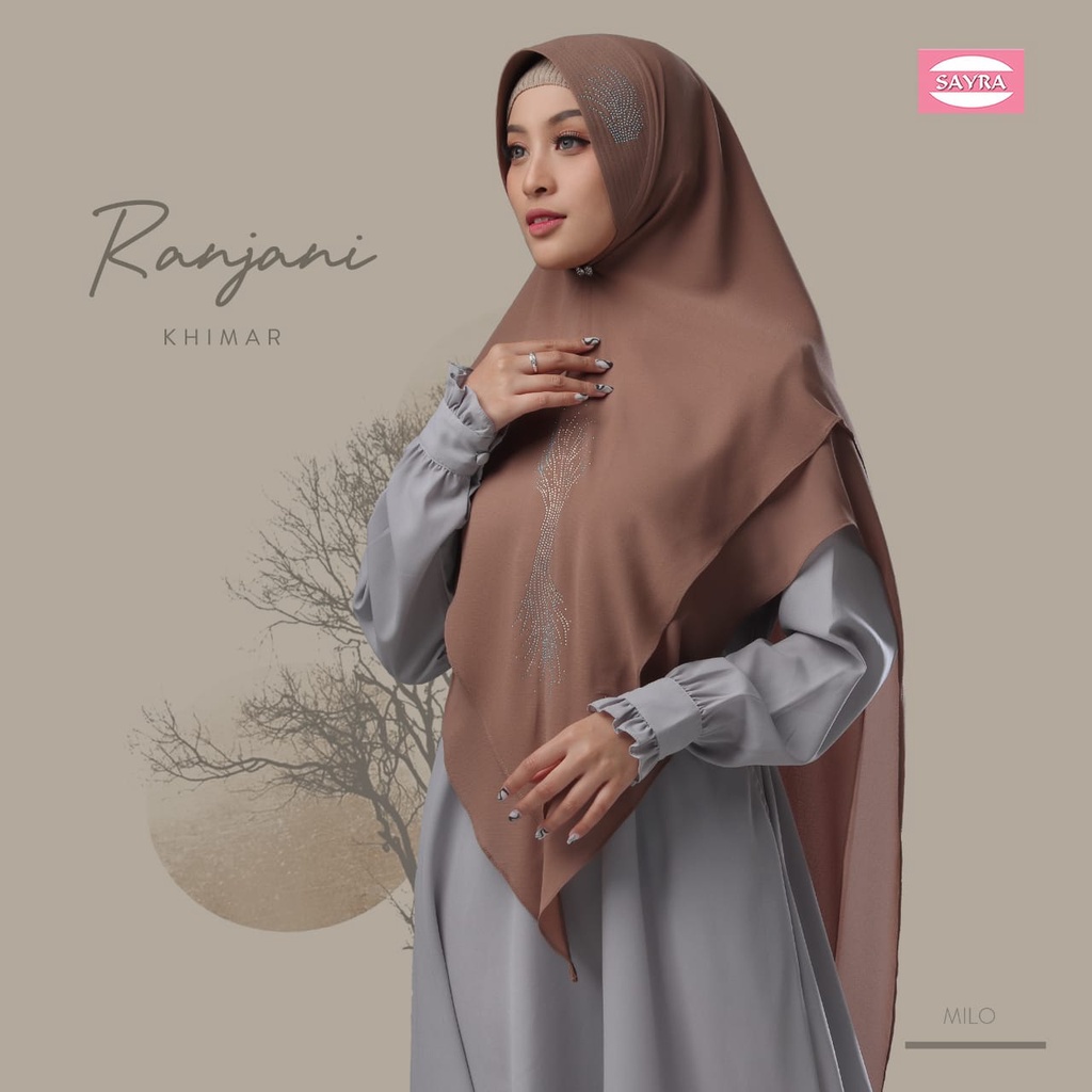 Jilbab Syari Khimar Ranjani Ori Sayra SAYRA1 BY QOID