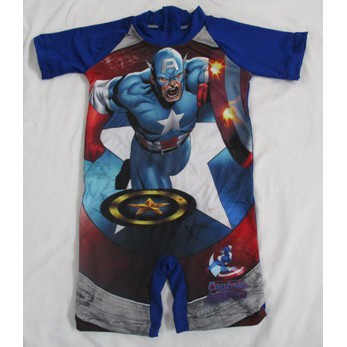 Baju Renang Anak Diving Captain America