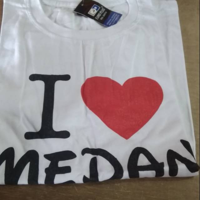 Kaos wisata kota medan