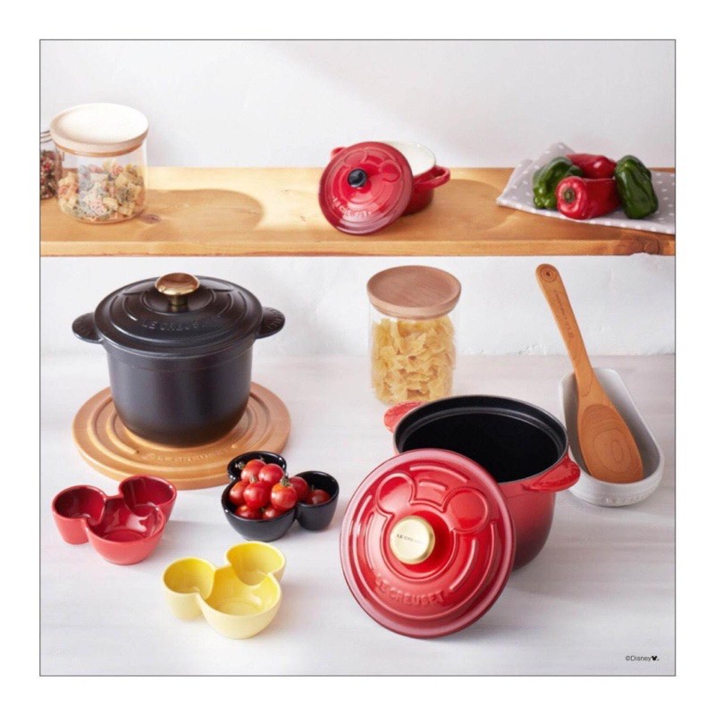 LE CREUSET MICKEY COLLECTION NEW RELEASE ONLY UNTIL 3 SEPT
