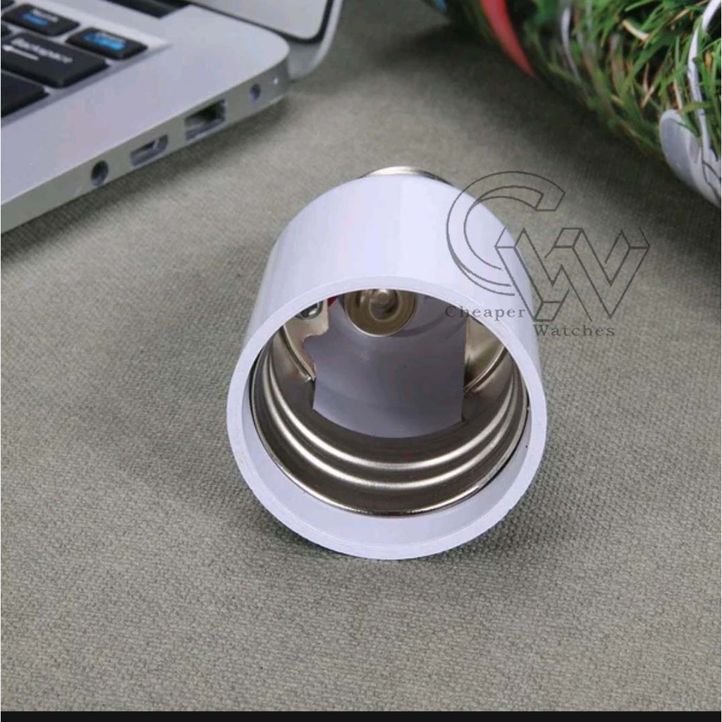 Cheaper-12Pcs-Fitting Lampu E27 ke E40 Converter Adapter Penyambung Berkualitas Termurah