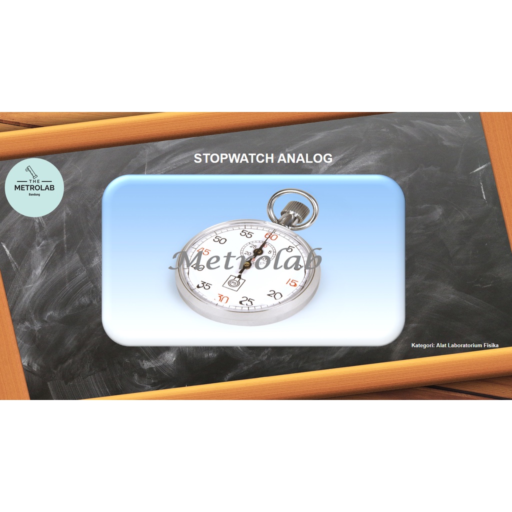 Stopwatch Analog | Jam Henti Analog