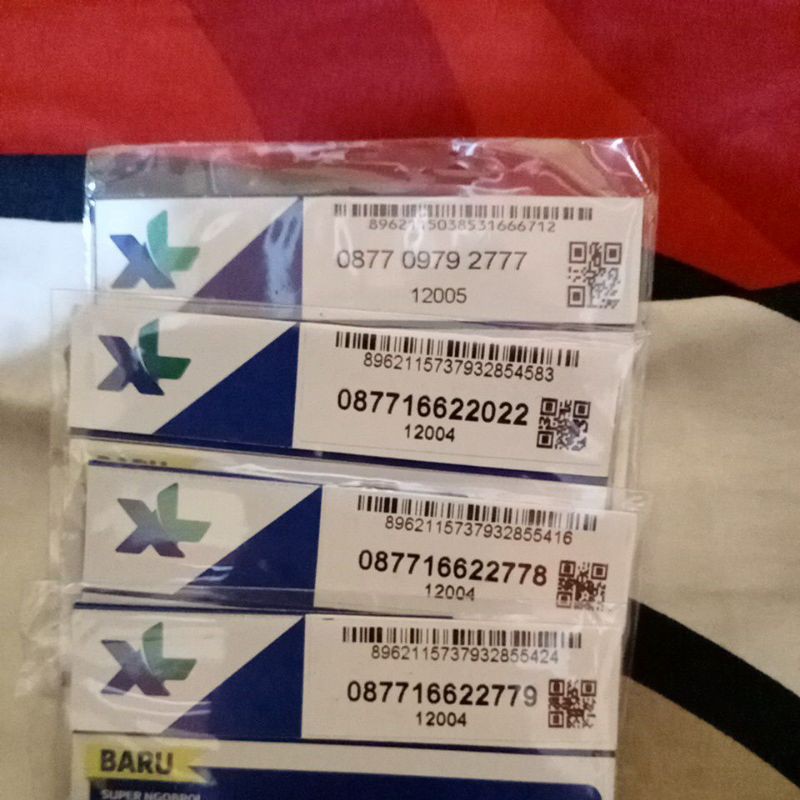 nomor cantik xl + kuota xl 11gb unlimited