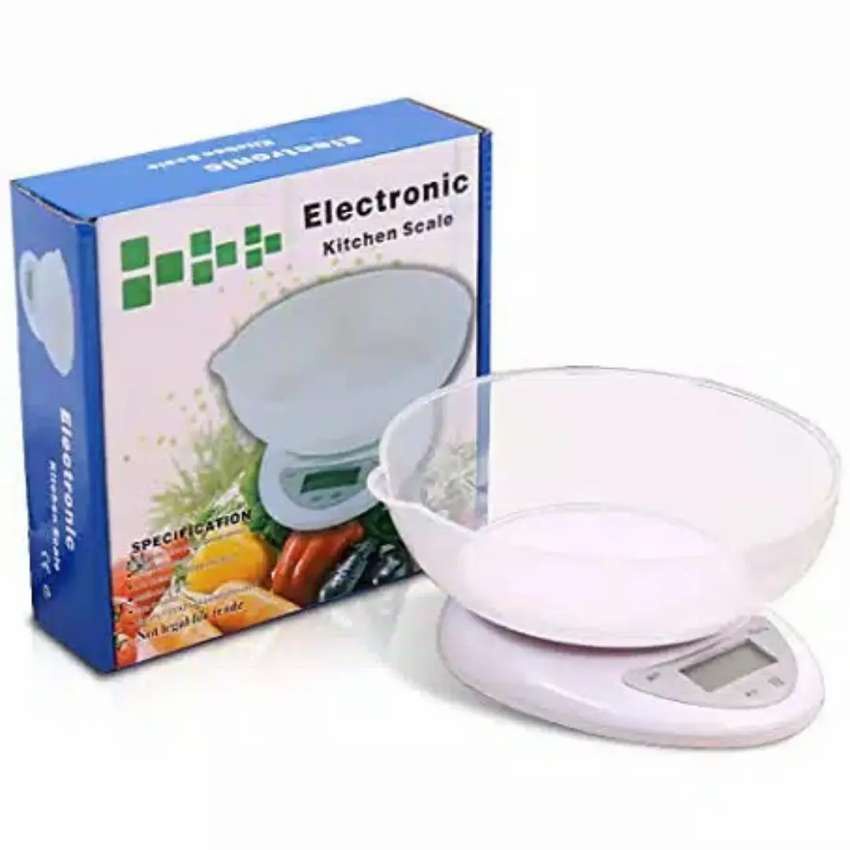 Timbangan Digital Mangkok 5kg/1g / Electronic Kitchen Scale 5KG/1G