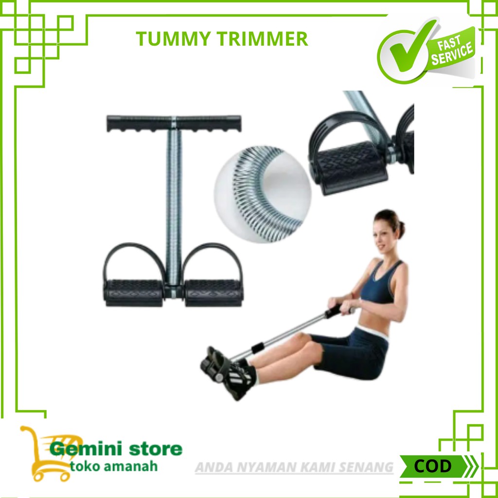 Tummy trimmer / Alat fitnes dan gym / alat olahraga Perut