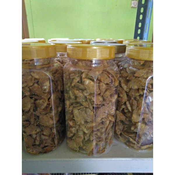 

Produk baby fish goreng kemasan toples 200 gram