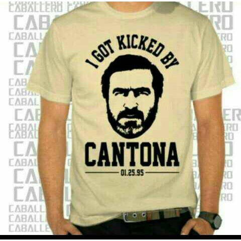 KAOS CANTONA/BAJU CANTONA SIZE BESAR (L,L,4XL)
