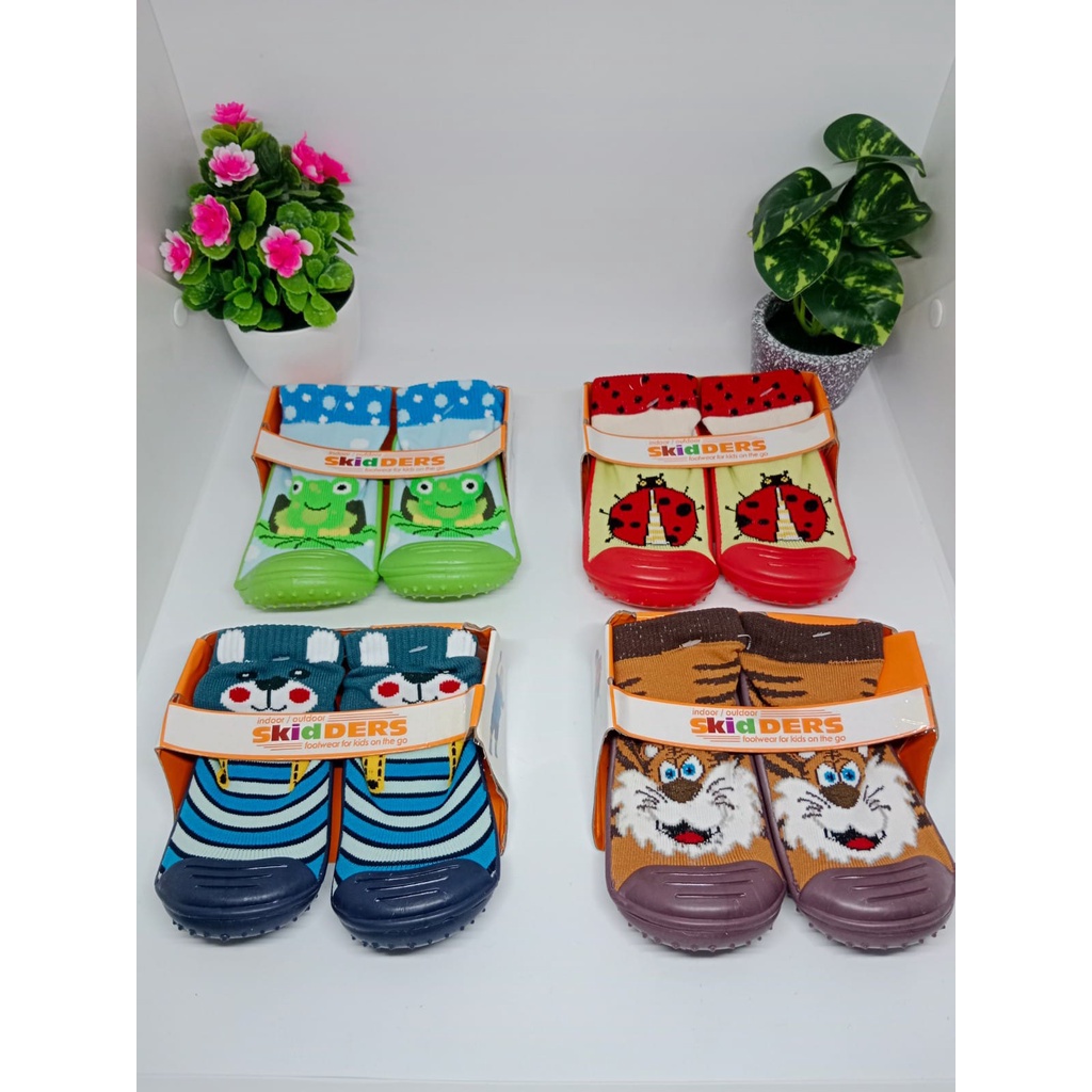 Skidders Sepatu Prewalker Shoes Sepatu Bayi Alas Karet Skidder lucuu