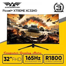 Armaggeddon Pixxel+ XC32HD-S Curve Gaming Monitor 32″ 2ms 165Hz - NON ADJUST STAND