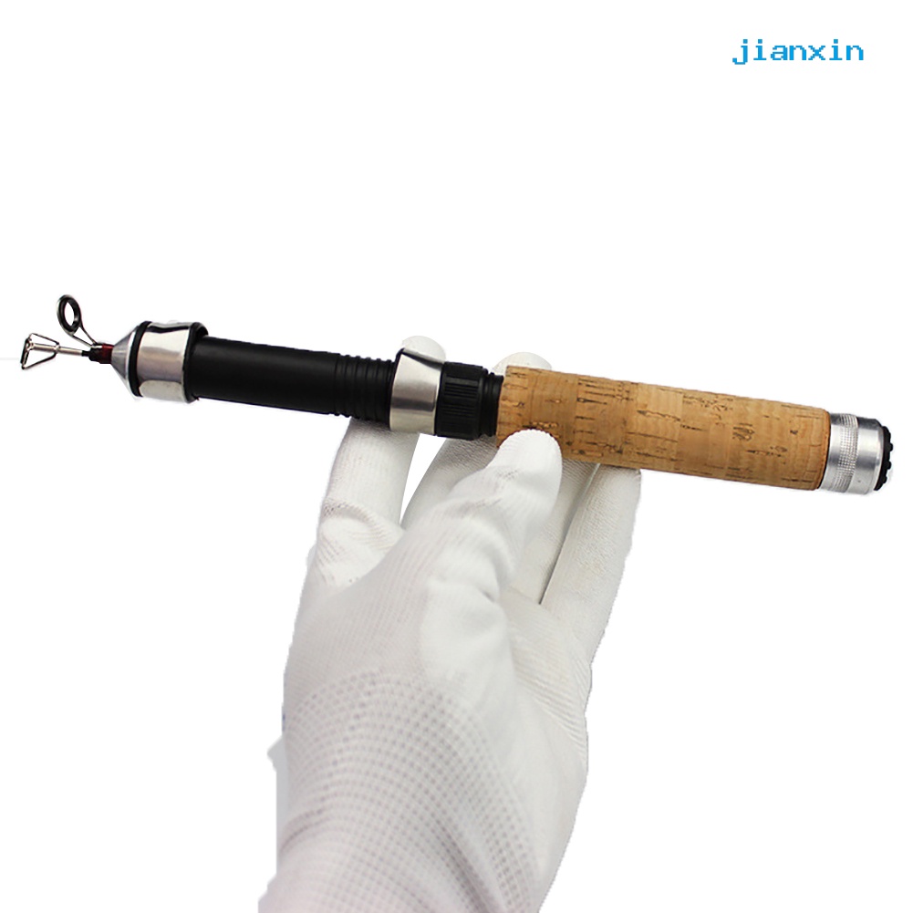 [Jianxin] Joran Pancing Teleskopik Mini Portable Ringan Panjang 60cm