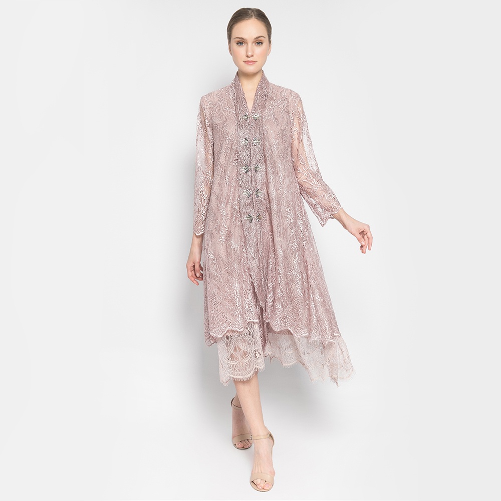 Jenni Austin - Glara Kebaya in nude pink