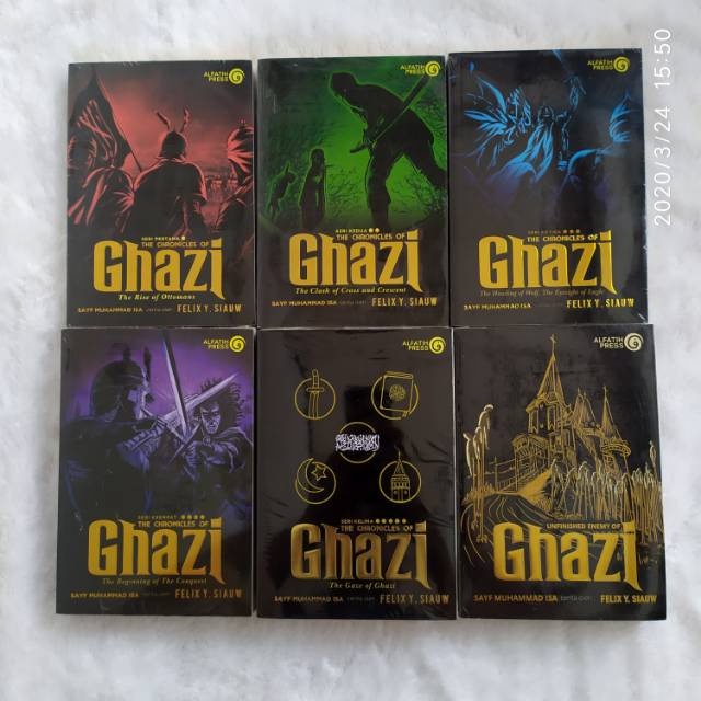 ORIGINAL BUKU - Paket The Chronicles Of Ghazi Seri 1 - 6 - Felix Siauw