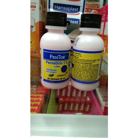 Peditox Obat Kutu Rambut