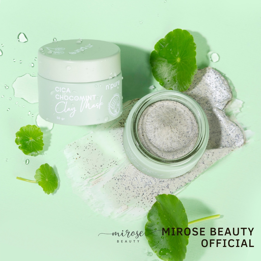 NPURE Clay Mask Centella Asiatica Chocomint 50gr