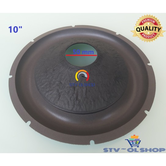 Kertas Speaker 10&quot; Subwoofer Import / Daun Speaker 10&quot; Subwoofer