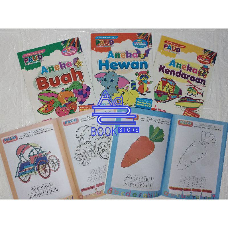 

Buku Mewarnai untuk PAUD/TK murah by Gemilang utama