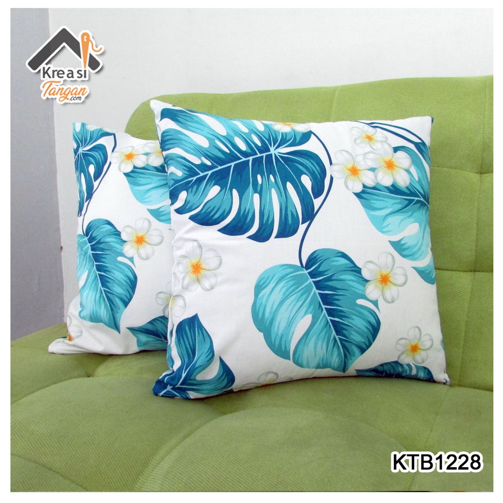 SARUNG BANTAL SOFA Ukuran 30x50, 40x40, 45x45, 50x50, 60x60, 70x70 - KTB1228