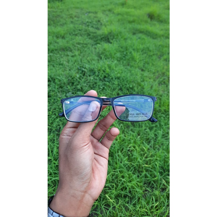 Kacamata wanita/pria Lensa antiradiasi type VC213.IE/Kacamata blueray/Kacamata anti radiasi/Kacamata sungglasses bening transparant/