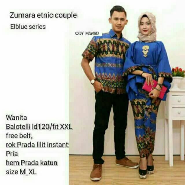 GROSIR BATIK COUPLE ZUMARA ETNIC