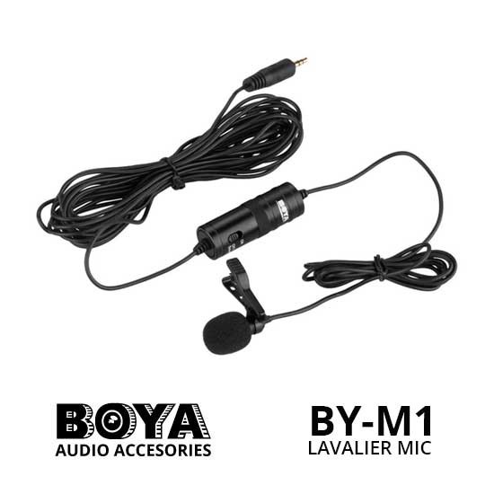 Boya Microphone BY-M1 3.5 m Lavalier Microphone / Boya BY-M1