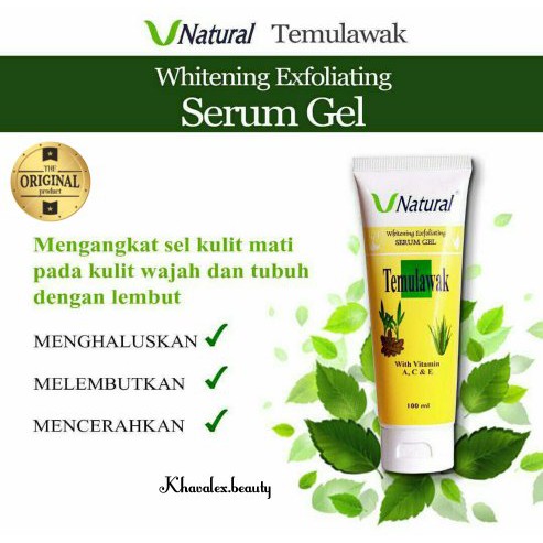 ✨ AKU MURAH ✨Peeling Gel Temulawak V Natural Original / BPOM Resmi