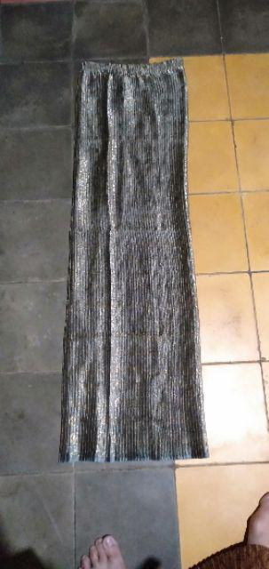 Promo Rok Plisket Songket Ori By Lala Skirt Skinny Ethnic Vintage Seragam Bridesmaids Panjang