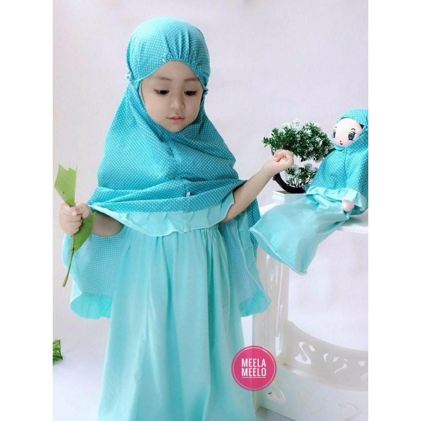 PROMO !! Mukena Anak / Mukena Katun