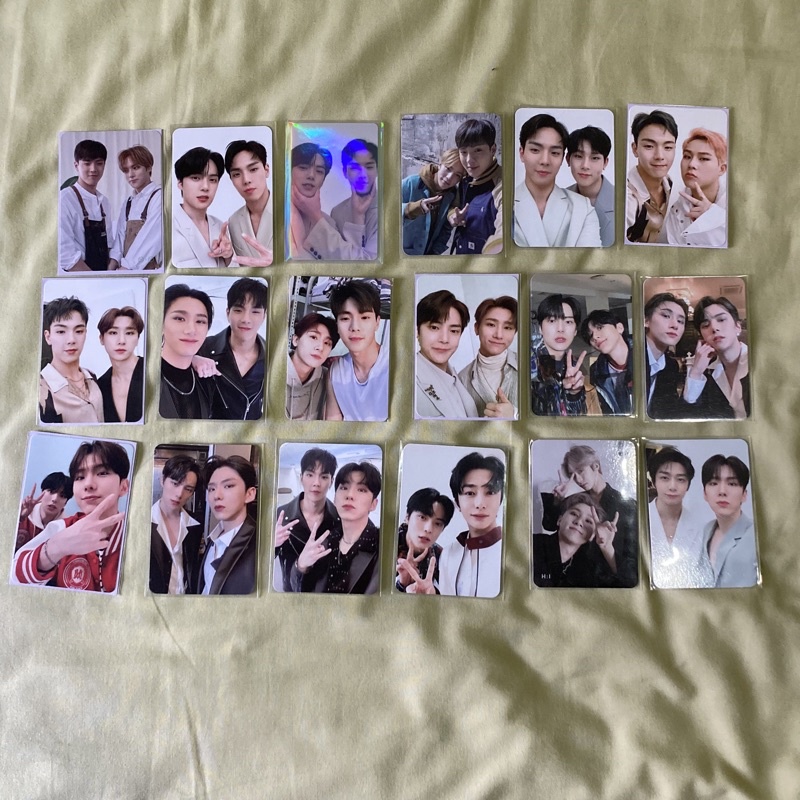 (read description) monsta x unit photocard we are here fantasia ooak benefit shownu minhyuk kihyun h