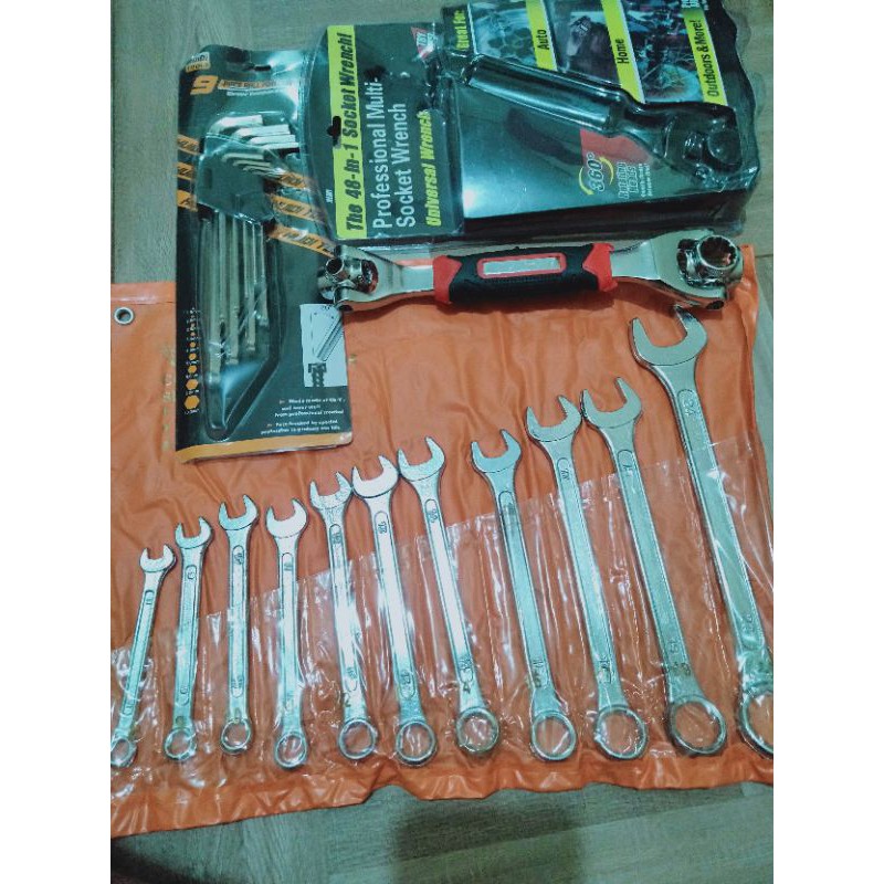 kunci sepaket,kunci pas ring,kunci L,kunci shock fleksibel