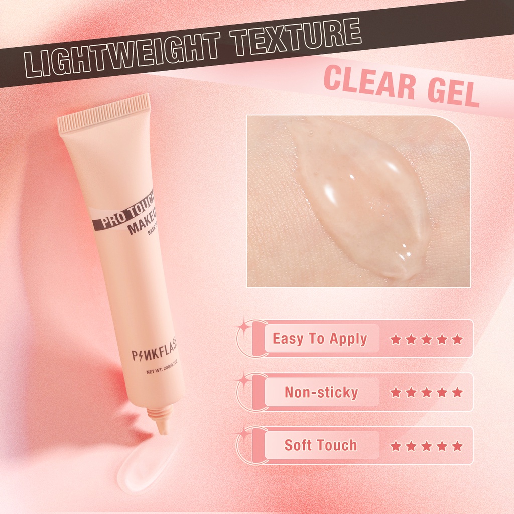 PINKFLASH Prp Touch Pore Minimizer Primer Matte Poreless Smooth Fine Line Soft-focus Blurring Mattifying