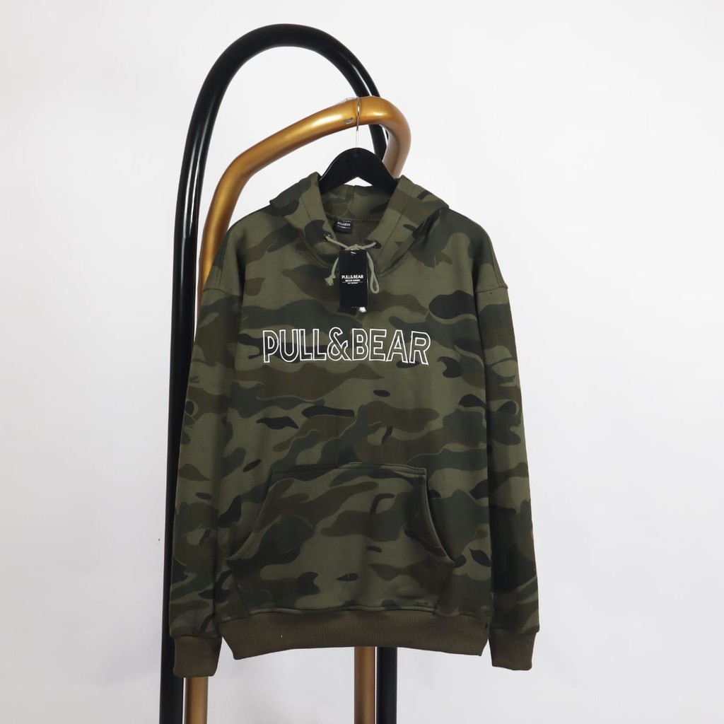 JAKET SWEATER HOODIE P&amp;B CAMO EMBROID VOL II UNISEX PREMIUM QUALITY