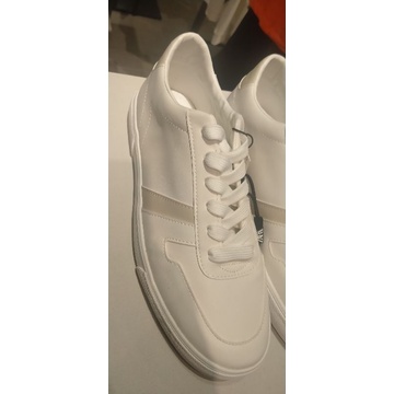 Sepatu Pria white putih sneaker Zara New Collection JasTip JTX121291