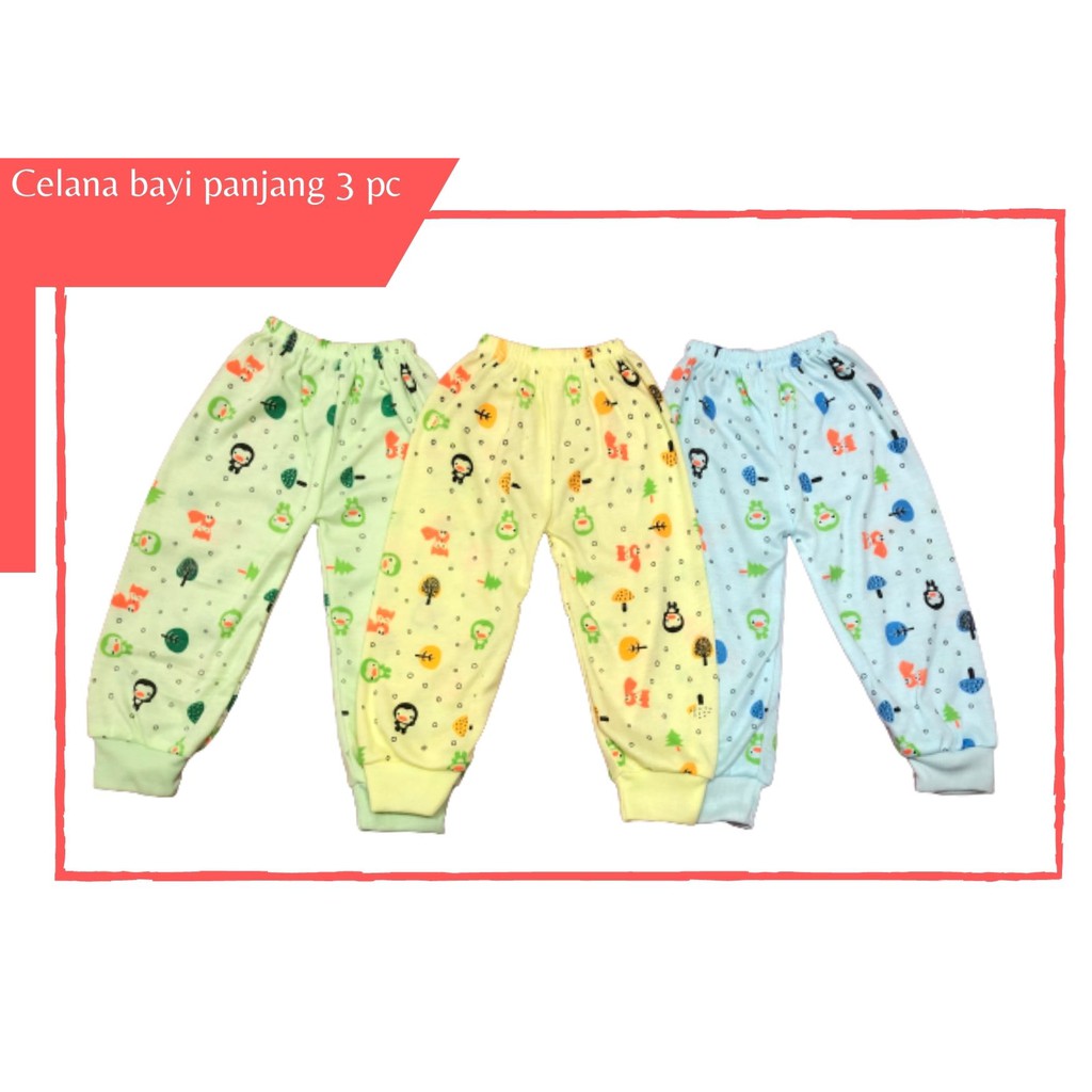 celana bayi 3 pcs termurah dan terlaris