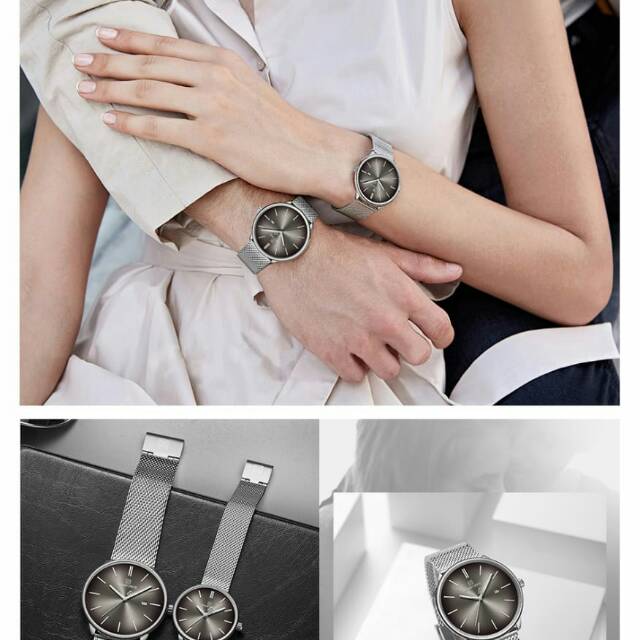 LP09 Jam Tangan Couple NAVIFORCE  NF3012 ORIGINAL ( 195.000/pc )
