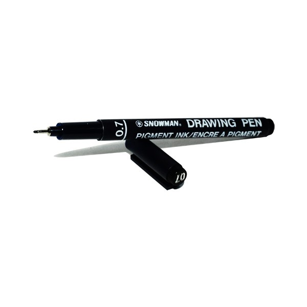 

Pendrawing- Snowman, Drawing Pen Ft-700, Black, 0.8 Mm, 1 Pc -Drawing-Pen.