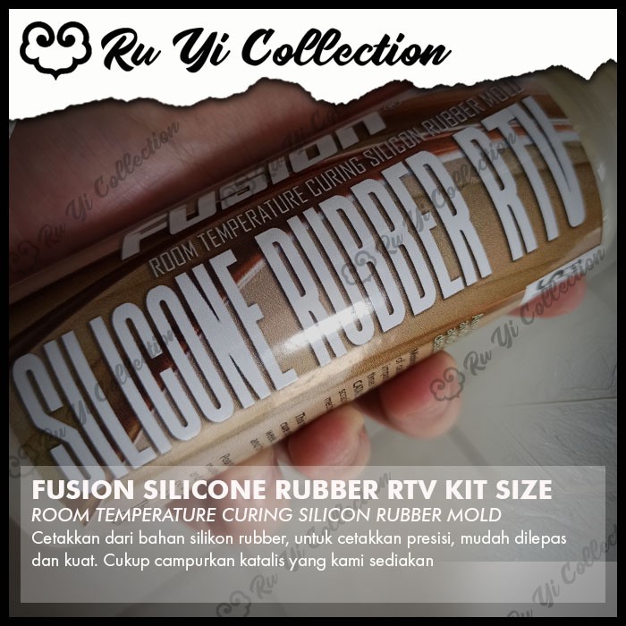 Silicone Rubber rtv bahan buat bikin cetakkan 250gr