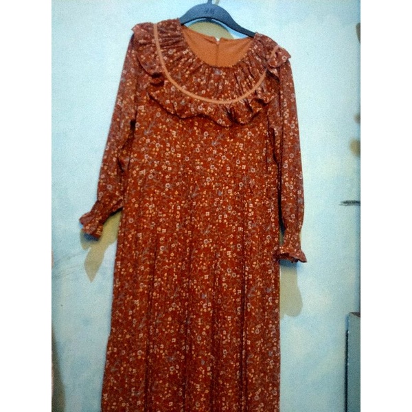 gamis plisket yuna
