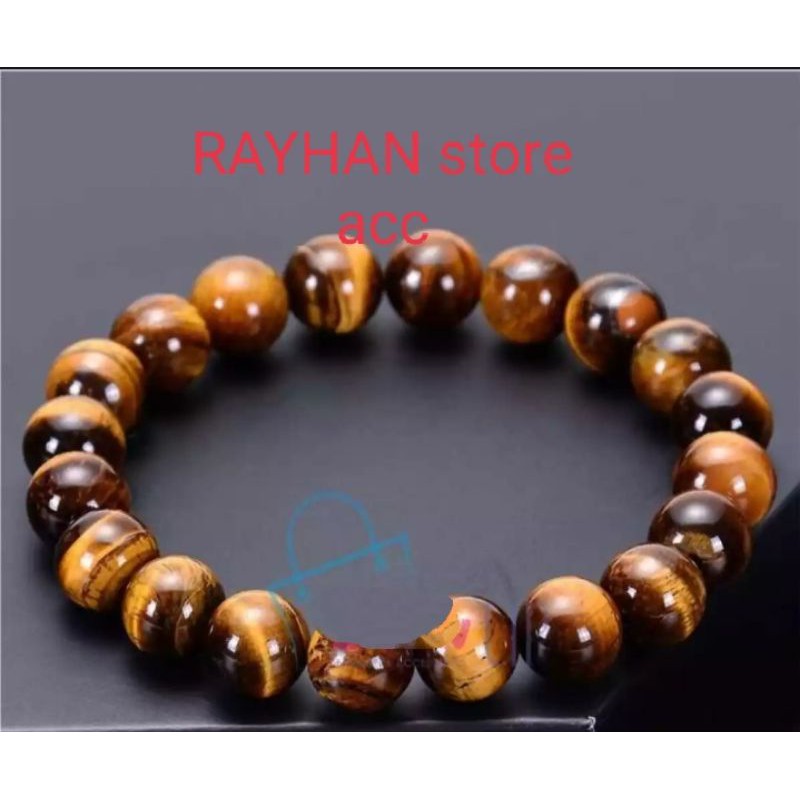 Gelang batu natural tiger eye atau Biduri sepa Gelang kesehatan terapi pria wanita