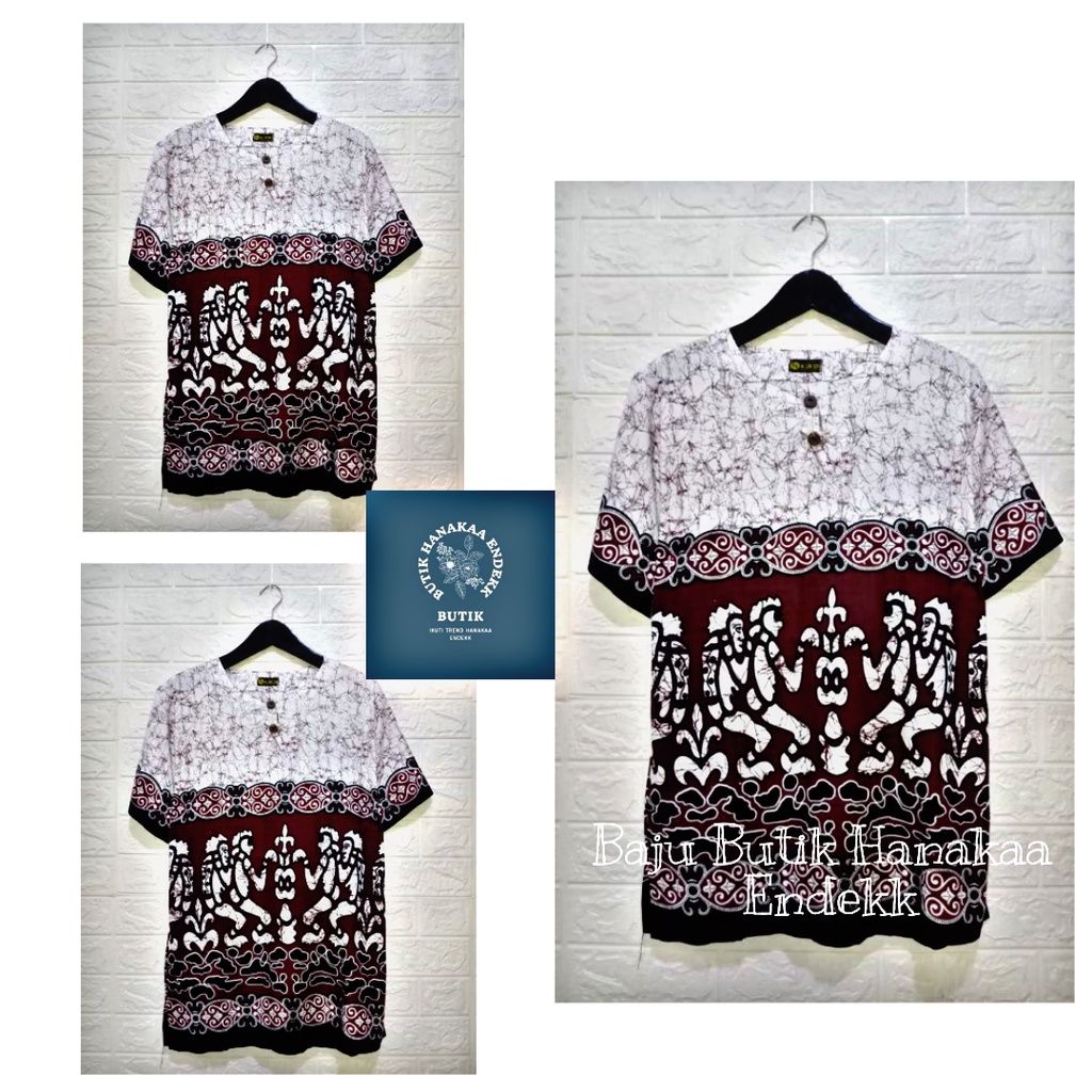 Baju Etnik Asmad Putih Pria/Wanita (Unisex)