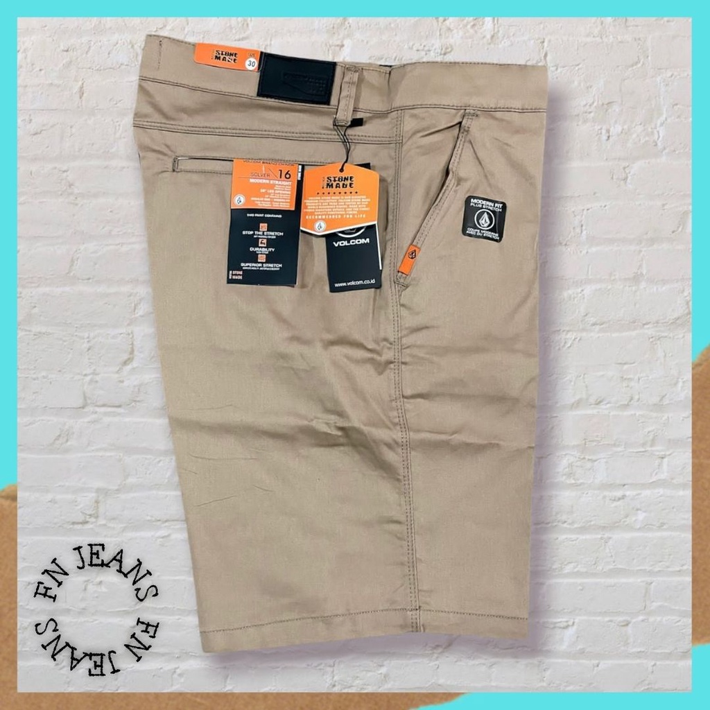FNJEANS Celana Chinos Pria / Celana Pendek Chino Premium Tebal PCP 01