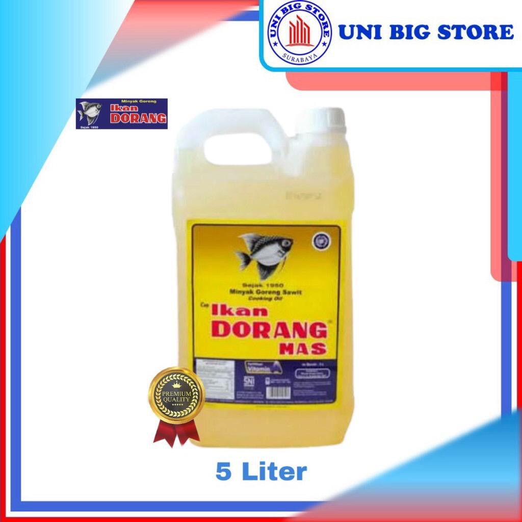 

Surabaya Minyak Goreng IKAN DORANG MAS 5 Liter Fried Oil Kelapa Sawit