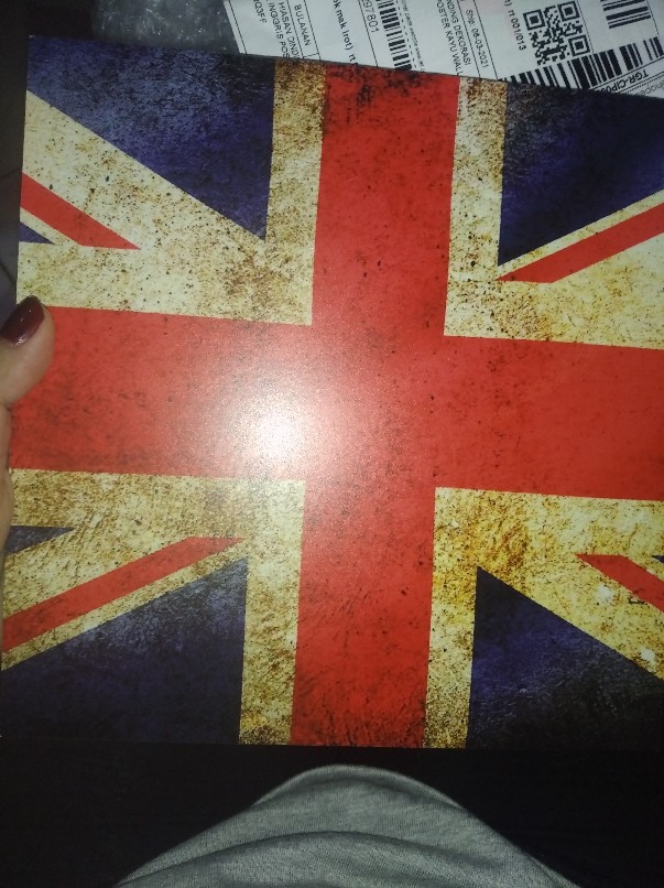 Hiasan Dinding Dekorasi Dinding Bendera Inggris Poster Kayu Wall Decor