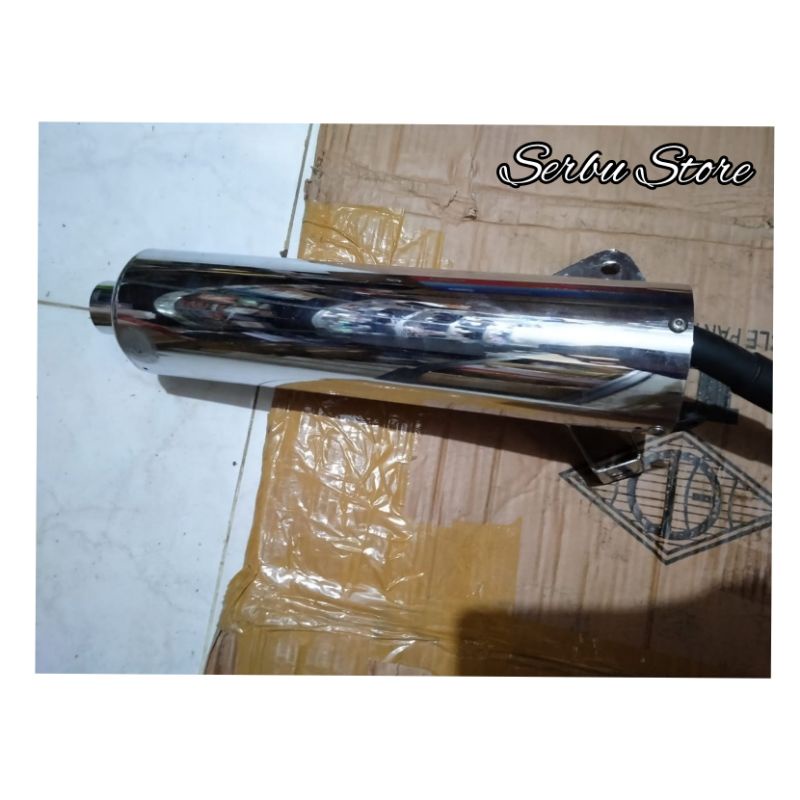 Knalpot Kawasaki Kaze Orisinil