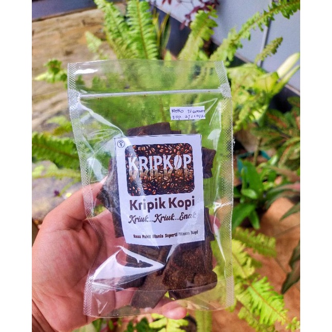 

Keripik Kopi KripKop-Snack Viral Jaman now Ecopack 75Gram
