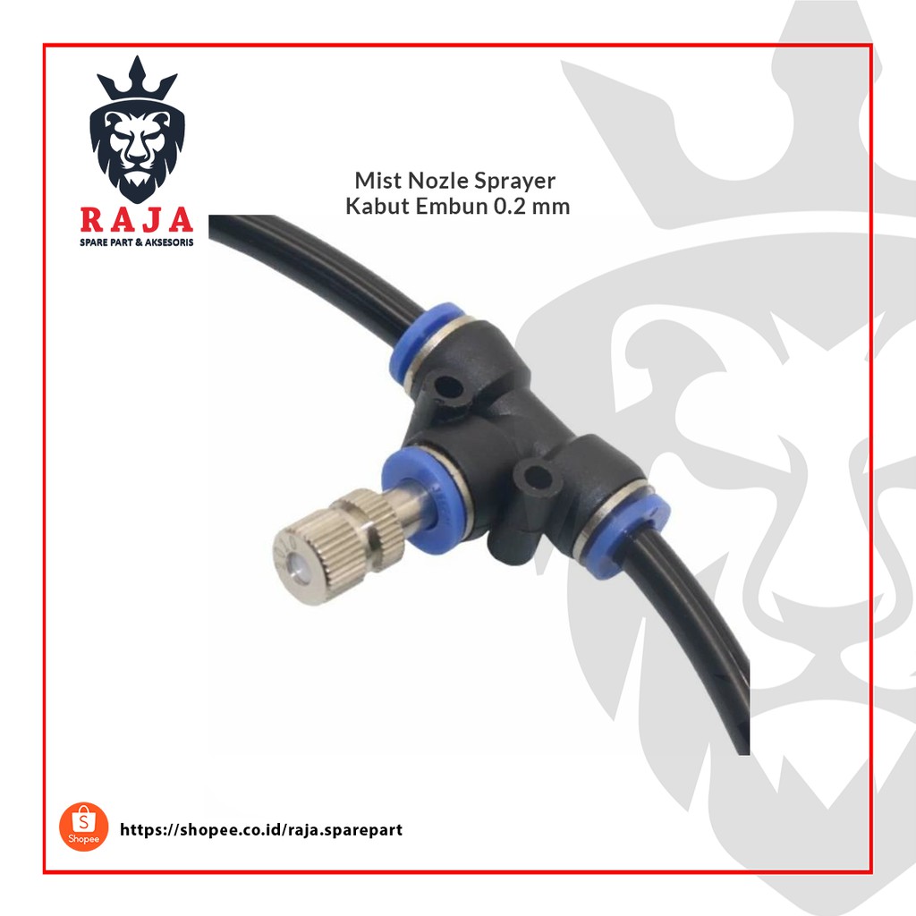 Mist nozle sprayer kabut embum 0.2 mm