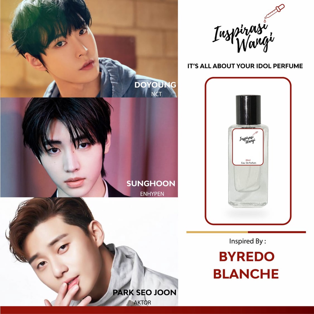 BYREDO BLANCHE - PARFUM DOYOUNG, SUNGHOON, PARK SEO JOON