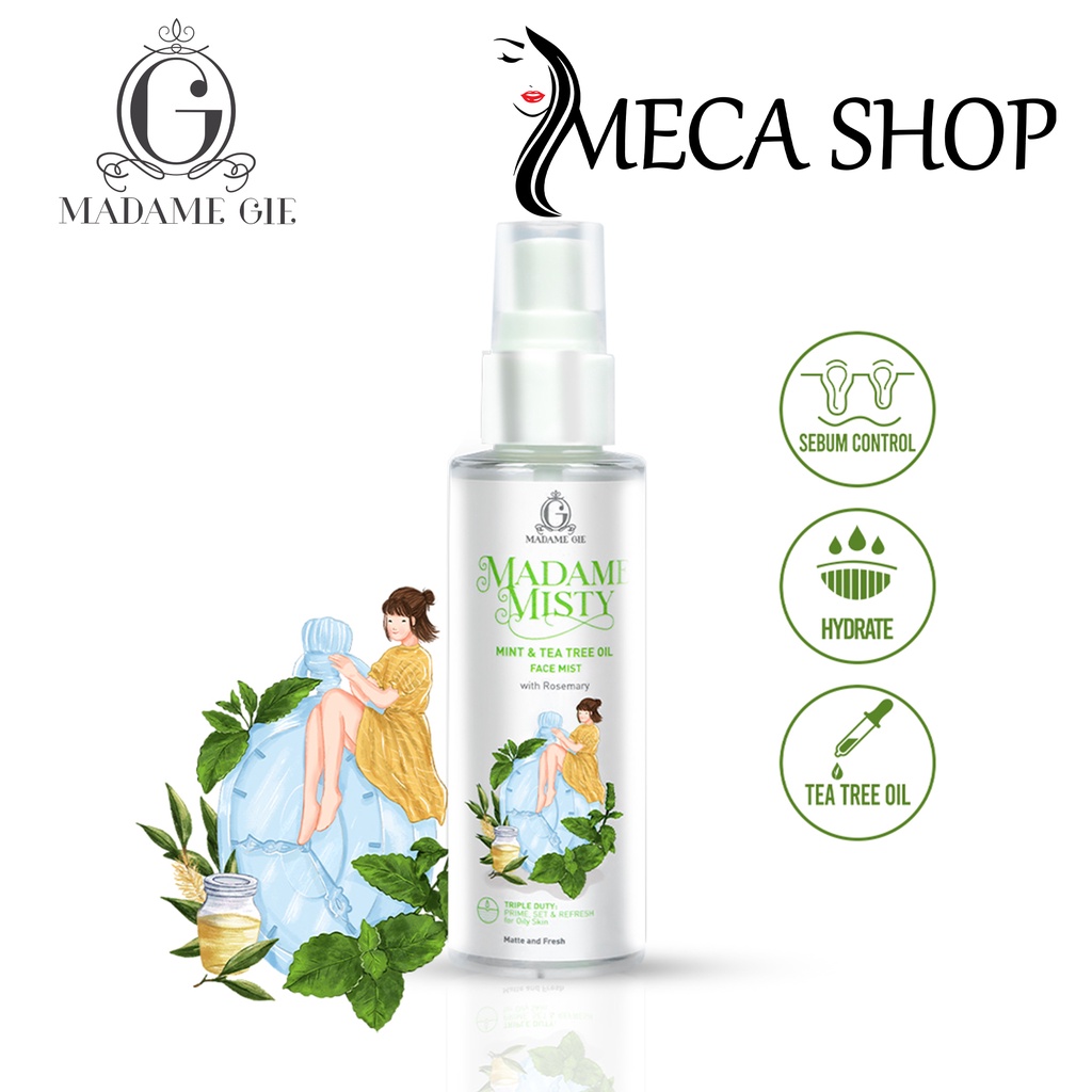 Madame Gie Madame Misty - MakeUp Face Mist Setting Spr