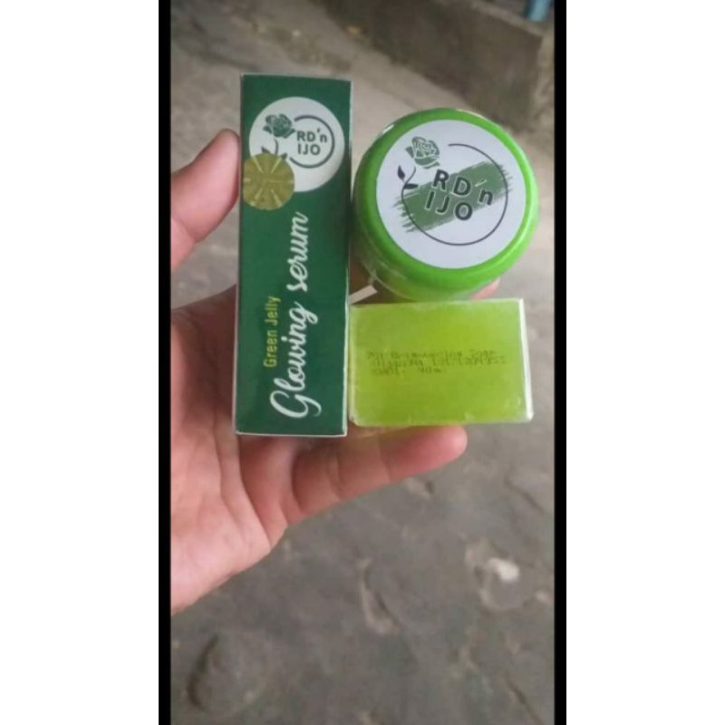 serum rdn ijo,krim rdn ijo,sabun ijo